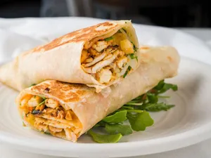 Mexican Rumali Roll Shawarma
