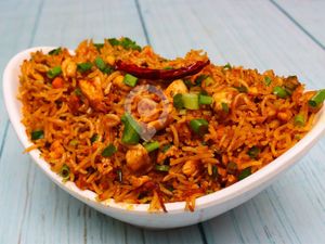 Chicken Fried Rice Schezwan