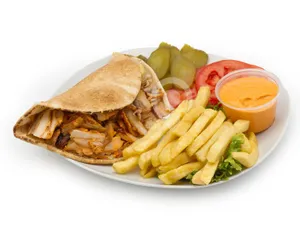 Mexican Rumali Plate Shawarma